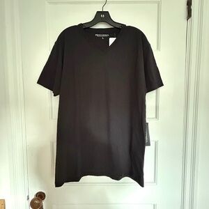 Men’s black short sleeve V-neck tee by Proconsul NWT